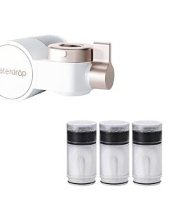 Waterdrop Soft Water Skincare Filter 2.0, Bathroom Sink Filter Water Faucet for Skin Faucet Water Filter, 0.01 Micron, Reduce Chlorine & Scale Control and Replacement Filters
