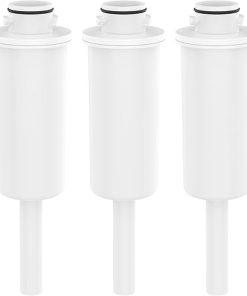 Waterdrop WD-EWFS Replacement Filters for Waterdrop FreshTaste Rechargeable Electric Pitcher 𝐖𝐃-𝐄𝐃𝟎𝟔, 2 Months or 40 Gallons, Reduce Chlorine, Lead, Copper, Purify, Soften Water, 3 Filters