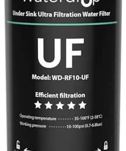 Waterdrop 10UA-UF 0.01 μm Ultra Filtration Under Sink Water Filter for Baçtёria Reduction, 8K Gallons, Direct Connect to Kitchen Faucet, with RF10-UF Replacement Filter for 10UA/10UA-UF/10UB/10UB-UF 2