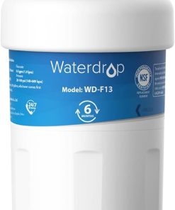 Waterdrop WD-F13 Water Filter, Replacement for GE® SmartWater® MWF®, MWFINT, MWFP, MWFA, GWF, HDX FMG-1, Kenmore® 9991, GSE25GSHECSS, WFC1201