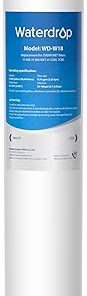 Waterdrop H-300 Under Sink Water Filter, 24000 Gallons, Replacement Cartridge for Everpure H-300, H-300-NXT, 7CB5, EV9270-71, EV9270-72, EV9618-11, EV9855-50, EV9282-01, Pack of 1