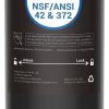 Waterdrop Alkaline Water Filter, Replacement for Berkey® BB9-2® Black Filters and Berkey® Gravity Water Filter System, Up to PH 9.2 (Pack of 2) 4
