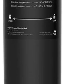 Waterdrop RF17-UF 0.01 Micron Water Filter, 24K Gallons High Capacity, Reduces Lead, Chlorine, Bad Taste & Odor, Replacement for Waterdrop Under Sink Water Filtration system