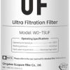 Waterdrop WD-D6RF Filter, Replacement for WD-D6-B Tankless Reverse Osmosis System, 1-Year Lifetime, Reduce PFAS 3