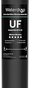 Waterdrop RF15-UF 0.01 Micron Replacement Filter Cartridge For 15UA/15UA-UF/15UB/15UB-UF/15UC/15UC-UF Under Sink Water Filter, Reduces Lead, Chlorine, Bad Taste & Odor, 19K Gallons High Capacity