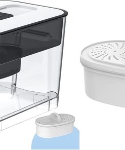 Waterdrop 200-Gallon Long-Life 40-Cup Water Filter Dispenser (with 1 Filter) & Waterdrop WD-PF-01A Plus NSF Certified Filters (3 Packs).