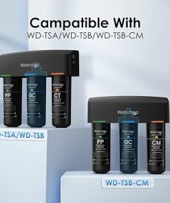 Waterdrop WD-10GC Under Sink Water Filter, Replacement for Waterdrop TSA & TSB & TSB CM 3-stage Under Sink Water Filter System 2