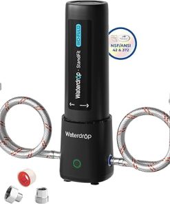 Waterdrop 10UA PRO Under Sink Water Filter, No Drilling Required, Time Reminder, Easy Installation, Reduces Lead, Chlorine, Bad Taste & Odor, NSF/ANSI 42 Certified, 11000 Gallons, Does not Lower TDS
