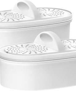 [Original] Waterdrop WD-PF-01A Plus NSF Certified Replacement Filters for All Waterdrop Pitcher and Dispenser Filtration System, Reduces PFAS, PFOA/PFOS, Pack of 2