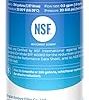 Waterdrop Plus 8171413 Refrigerator Water Filter, Replacement for Whirlpool® 8171413, EDR8D1, Kenmore® 46-9002, NLCS200, NSF 401&53 Certified, 𝐑𝐞𝐝𝐮𝐜𝐞 𝐏𝐅𝐀𝐒, Pack of 3 (Package may vary) 3
