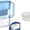 Waterdrop Glass Water Filter Pitcher with 2 Filter, Eco-Friendly, with NSF 53&42&372 Certified Filter, 7-Cup, Reduces PFOA/PFOS, Chlorine, Cadmium, Copper, Mercury, BPA Free, Easy to Clean 4