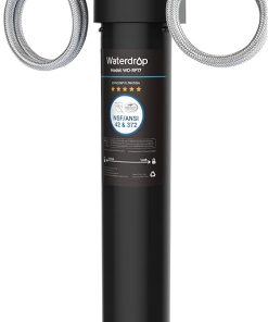 Waterdrop 17UA 3 Years Under Sink Water Filter, Under Sink Water Filtration System, Reduces PFAS, PFOA/PFOS, Lead, Chlorine, Under Sink Water Filter, NSF/ANSI 42 Certified, 24K Gallons