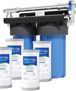 Waterdrop Spotless Car Wash System with Resin and Car Wash Water Filter, Deionized Water System, Spot Free, Works for All Vehicles, RV, Motorcycles, Windows, Boats, Planes and More.