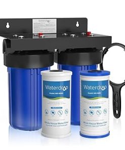 Waterdrop Whole House Water Filter System, with Carbon Filter and Sediment Filter 5-Stage Filtration and Waterdrop Spin Down Sediment Filter System for City/Well Water 50 Micron 2