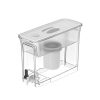 Waterdrop Slim Water Filter Dispenser, Large 35-Cup, 200-Gallon Long-Life, 5X Times Lifetime, Reduces Chlorine and More, BPA Free, Black (2 Filter Included) 3