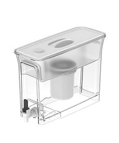 Waterdrop 35-Cup TDS-Reduction Slim Water Filter Dispenser, Large Capacity, BPA Free, White
