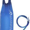 Waterdrop Gravity Water Filter Straw, Camping Water Filtration System, Water Purifier Survival for Travel, Backpacking and Emergency Preparedness, 1.5 gal Bag, 0.1 Micron, Light Blue 4