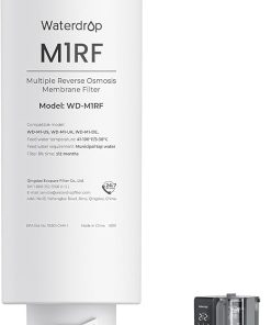 Waterdrop WD-M1RF Filter, Replacement for WD-M1 Countertop Reverse Osmosis System, 12-month Lifetime