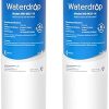 Waterdrop FQK1K Under Sink Water Filter, 1350 Gallons, Replacement for GE FQK1K, FQK2J, GXK185K and GX1S50R (Pack of 2)