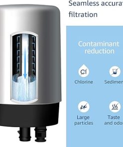 Waterdrop Faucet Filter Cartridges, Replacement for Brita® Faucet Filter 36311 On Tap Water Filtration System Replacement Filters, Chrome(Pack of 2) 2
