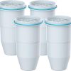 Waterdrop WD-EWFS Replacement Filters for Waterdrop FreshTaste Rechargeable Electric Pitcher 𝐖𝐃-𝐄𝐃𝟎𝟔, 2 Months or 40 Gallons, Reduce Chlorine, Lead, Copper, Purify, Soften Water, 3 Filters 4