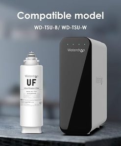 Waterdrop TSUF Ultra-Filtration Under Sink Water Filter, Replacement for Waterdrop TSU-W 3-Stage Ultra-Filtration Under Sink Water Filter System, 0.01 Micron, 4000 Gallons High Capacity, 1 Pack 2