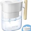 Waterdrop 200-Gallon Long-Life Water Filter Pitcher, NSF Certified Water Purifier, Replaces 6,400 Plastic Water Bottles a Year, Reduces PFOA/PFOS, Chlorine, 7-Cup, Blue, with 2 Filters 3