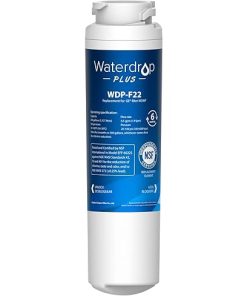 Waterdrop Plus MSWF Refrigerator Water Filter, 𝐑𝐞𝐝𝐮𝐜𝐢𝐧𝐠 𝐏𝐅𝐀𝐒 and lead, Replacement for GE® MSWF, 101820A, 101821B, RWF1500A, 1 Pack (Package may vary)