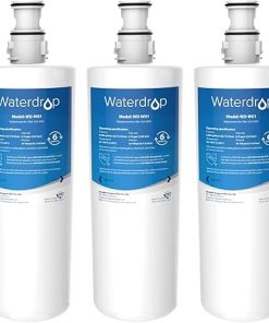 Waterdrop 3US-AF01 Under Sink Water Filter, Replacement for Standard Filtrete® 3US-AF01, 3US-AS01, Aqua-Pure AP Easy C-CS-FF, WHCF-SRC, WHCF-SUFC, WHCF-SUF, NSF/ANSI 42 Certified, Pack of 3