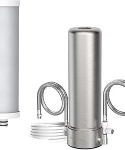 Waterdrop AP13 Under Sink Water Filter and Refrigerator Water Filter 2-in-1, Inline Water Filter System for Refrigerator and Undersink, Reduce PFOA/PFOS, NSF/ANSI 42 certified-BUNDLE