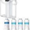 Waterdrop Slim Alkaline Water Filter Dispenser, Large 35-Cup, Up to PH 9.5, Healthy, Clean & Toxin-Free Mineralized Alkaline Water, 3 Filters Included 4