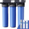 Waterdrop DST Under Sink Water Filter System, Under Sink Water Filtration System, NSF Certified Elements, Reduce Chlorine, PFOA/PFOS, Bad Taste & Odor, Silver Ions Enhanced Filtration, Stainless Steel 3