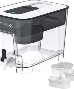 Waterdrop 200-Gallon Long-Life 40-Cup Large Water Filter Dispenser with 3 Filter