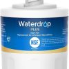 Waterdrop 836848 Replacement for Fisher & Paykel® 836860, 862285, 862284, E402, E442B, E522B, RO185014, RO185011, Refrigerator Water Filter, Pack of 3 4