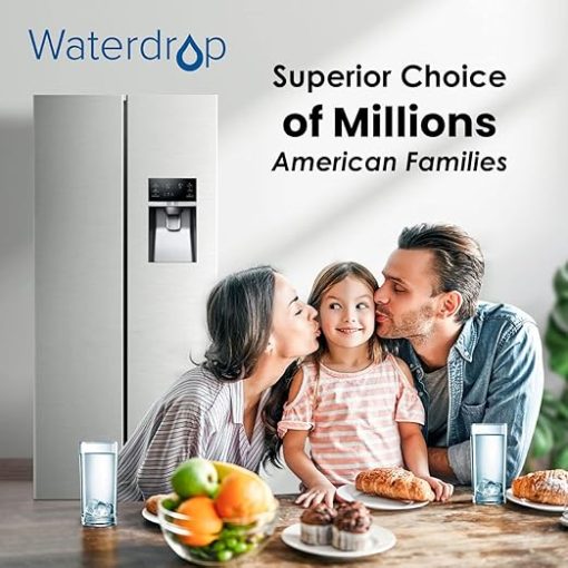 Waterdrop Plus RPWF Refrigerator Water Filter, Replacement for GE® RPWF (Not RPWFE), WDP-F19, RWF1063, DWF-36, RWF3600A, WSG-4, OPFG3-RF300, R-3600, MPF15350, Certified by NSF 401&53&42, 1 Pack - Image 2