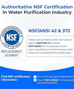 Waterdrop RV Water Filter, NSF Certified, Reduces Chlorine, Bad Taste, Odor, 2 Pack, Flexible Hose Protector 2