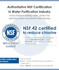 Waterdrop WD-F13 Replacement for GE® MWF®, SmartWater® MWFP, MWFINT, MWFA, GWF, HDX FMG-1, Kenmore® 9991, GSE25GSHECSS, WFC1201 Water Filter, 3 Pack 2