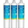 Waterdrop WD-F13 Replacement for GE® MWF®, SmartWater® MWFP, MWFINT, MWFA, GWF, HDX FMG-1, Kenmore® 9991, GSE25GSHECSS, WFC1201 Water Filter, 3 Pack 3