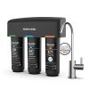 Waterdrop Gravity-fed Water Filter System, Reduces Lead and up to 99% of Chlorine, NSF/ANSI 42&372 Standard, with 2 Black Carbon Filters and Metal Spigot, King Tank Series, WD-TK-A 4
