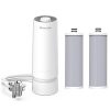 [Silver Ions] Waterdrop 2.25G Gravity-fed Water Filter System, with 2 Black Carbon Filters and Metal Spigot，NSF/ANSI 42&372 Standard, Chlorine Reduction, for Home, Camping, Emergencies 4
