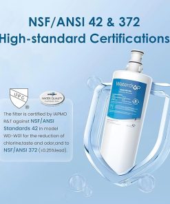 Waterdrop 3US-AF01 Under Sink Water Filter, Replacement for Standard Filtrete® 3US-AF01, 3US-AS01, Aqua-Pure AP Easy C-CS-FF, WHCF-SRC, WHCF-SUFC, WHCF-SUF, NSF/ANSI 42 Certified, Pack of 2 2