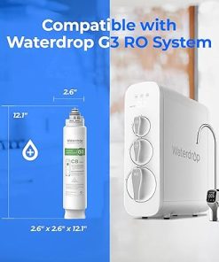 Waterdrop WD-G3-CB Filter, Replacement for WD-G3-W, WD-G3P600 and WD-G3P800-W Reverse Osmosis System, 1-year Lifetime 2