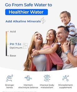 Waterdrop X8-Alkaline Mineral pH+ Tankless Reverse Osmosis System, NSF/ANSI 42&58&372 Certified, 800 GPD RO Water Filter, 10-Stage Filtration UnderSink RO System, 2:1 Pure to Drain, BPA Free 2