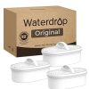 [Original] Waterdrop WD-PF-01A Plus NSF Certified Replacement Filters for All Waterdrop Pitcher and Dispenser Filtration System, Reduces PFAS, PFOA/PFOS, Last Up to 2 Months or 200 Gallons (1 Pack) 3