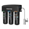 Waterdrop Spin Down Sediment Filter, Backwash Whole House Water Filter System for City/Well Water, 100 Micron+500 Micron, 1″ MNPT + 3/4″ FNPT + 3/4″ MNPT, Traps Sand, BPA Free 4