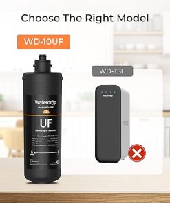 Waterdrop 10UF Under Sink Water Filter, Replacement for Waterdrop WD-TSA-UF 3-Stage Ultra-Filtration Under Sink Water Filter System, 1 Pack 2