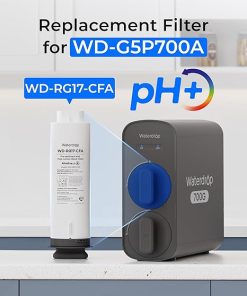 Waterdrop WD-G5P700A-CF Filter, Replacement for WD-G5P700A Undersink Reverse Osmosis System, 6-month Lifetime 2