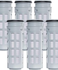 Waterdrop Replacement for Brita® Stream Pitcher Water Filter, Brita® OB05 Filter Pitchers and Dispensers, Pour Through Filters, Upgraded 7-stage Filters, Lasts 2 Months, Pack of 6