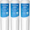 Waterdrop UKF8001 Refrigerator Water Filter 4, Replacement for Whirlpool® EDR4RXD1, EveryDrop® Filter 4, Maytag® UKF8001AXX-750, UKF8001AXX-200, 46-9006, Puriclean II, WD-F07, 3 Filters