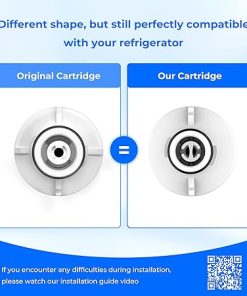 Waterdrop Plus ADQ747935 MDJ64844601 Refrigerator Water Filter, Reduce PFAS, Replacement for LG® LT1000P®, LT1000PC, ADQ747935, ADQ74793501, Kenmore 46-9980, LFXC24796S, LSFXC2496D (Package May Vary) 2